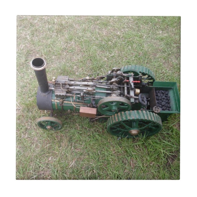 Traction Engine Model Tile (Front)