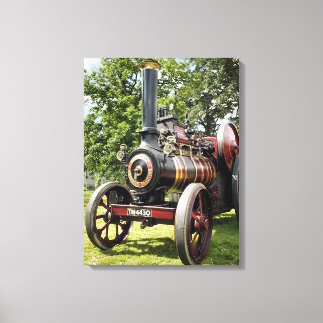 TRACTION ENGINES CANVAS PRINT (Front)