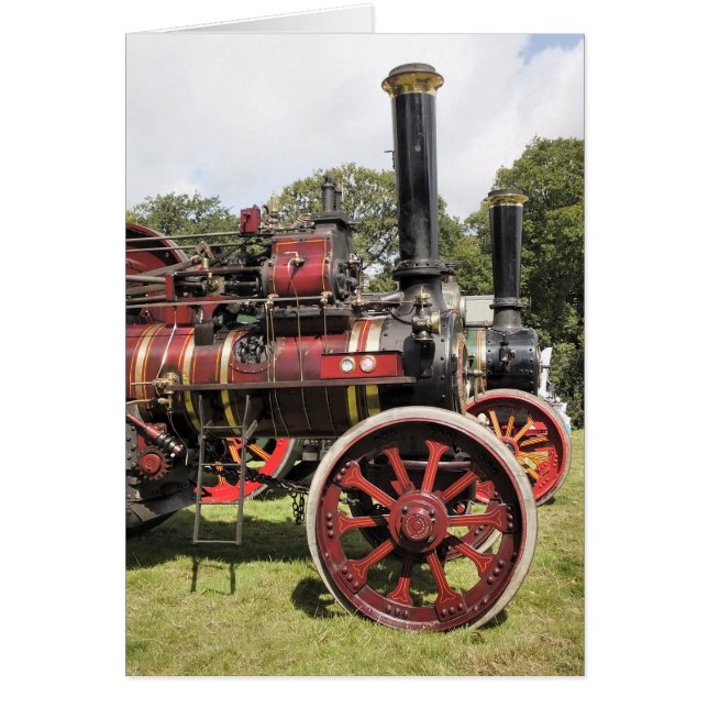 TRACTION ENGINES CARD (Front)
