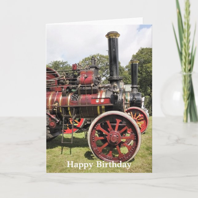 TRACTION ENGINES CARD (Front)
