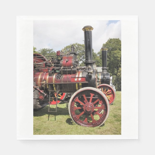 TRACTION ENGINES NAPKIN (Front)