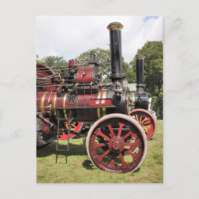 TRACTION ENGINES POSTCARD (Front)