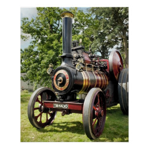 TRACTION ENGINES POSTER
