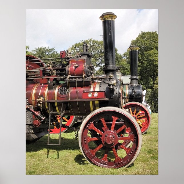 TRACTION ENGINES POSTER (Front)