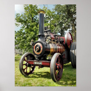 TRACTION ENGINES POSTER