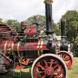TRACTION ENGINES POSTER