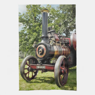 TRACTION ENGINES TEA TOWEL