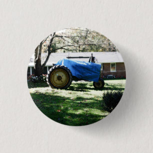 Tractor 3 Cm Round Badge