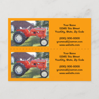 Tractor Bookmarker / Business Cards - Customise!