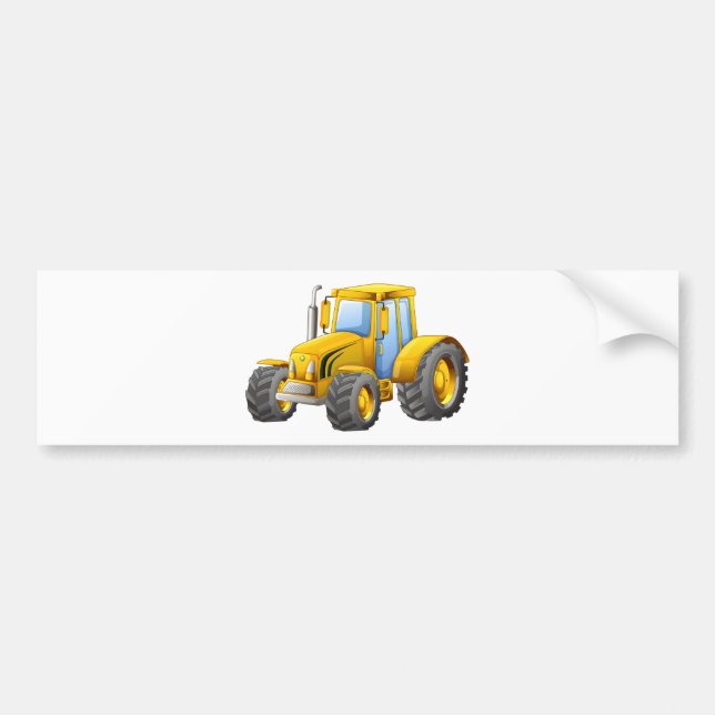 Tractor Bumper Sticker (Front)