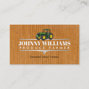 Tractor Business Cards