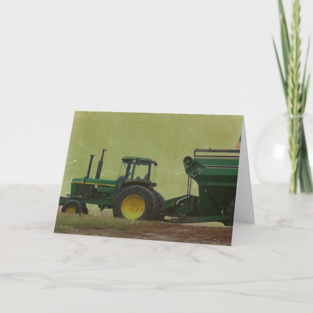 Tractor Card (Front)