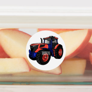 Tractor cartoon illustration 