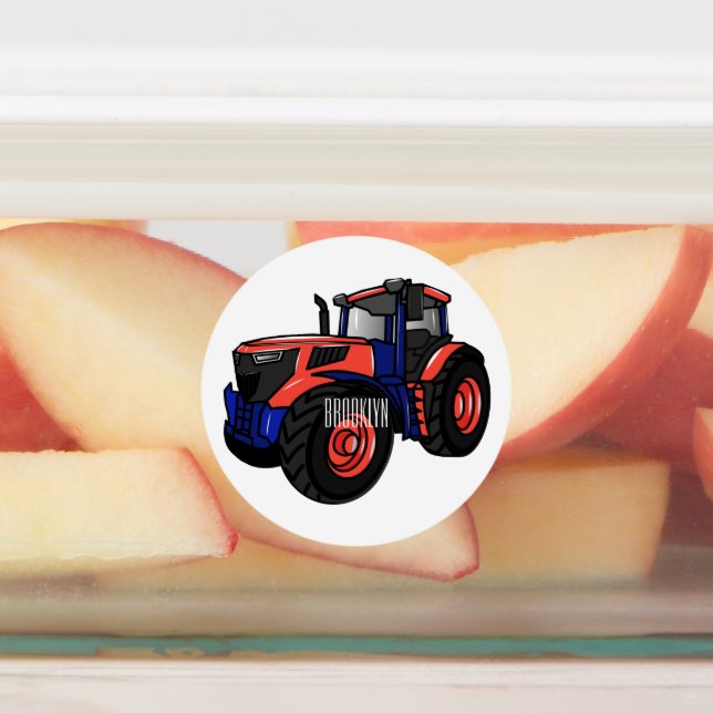 Tractor cartoon illustration  (Affixed)