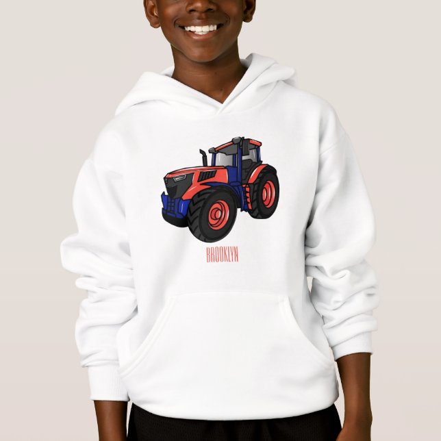 Tractor cartoon illustration  (Front)