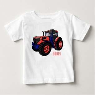 Tractor cartoon illustration  baby T-Shirt