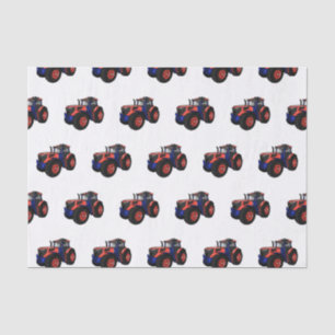 Tractor cartoon illustration  tissue paper