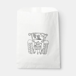 Tractor Country Wedding Favour Bag