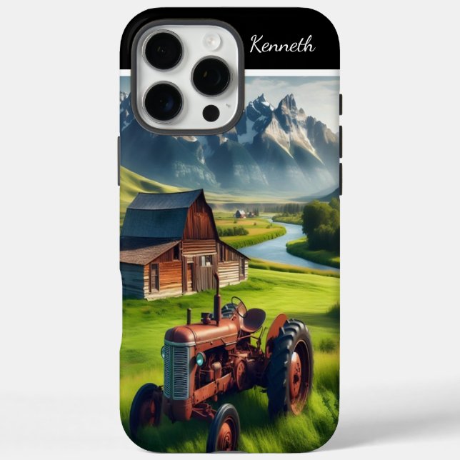 Tractor Dreams In The Valley Case-Mate iPhone Case (Back)