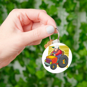 Tractor Driver Key Ring