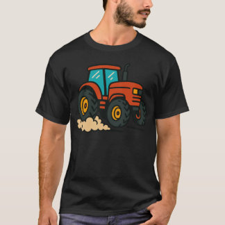 Tractor Farm – Rustic Agriculture Icon T-Shirt