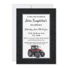 Tractor Farming  Birthday Party Men's