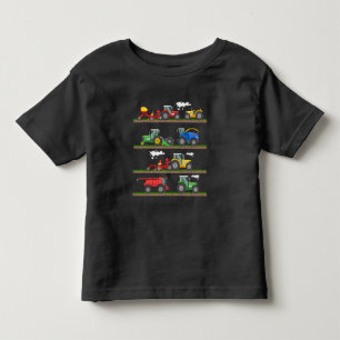 Tractor farming combine harvester agriculture toddler T-Shirt