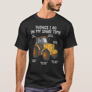 tractor  farming  for kids farmer toddler T-Shirt