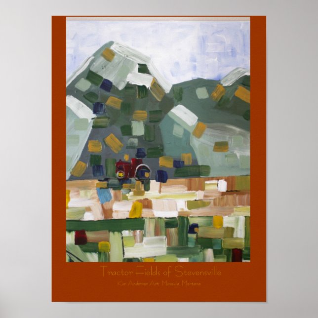 Tractor Fields of Stevensville,... Poster (Front)