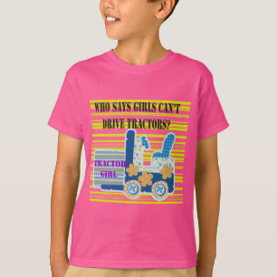 Tractor Girl Tshirts and Gifts