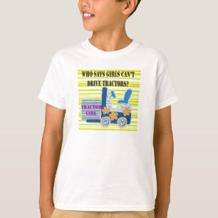 Tractor Girl Tshirts and Gifts