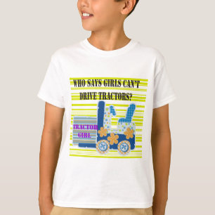 Tractor Girl Tshirts and Gifts