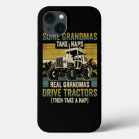 Tractor Grandma Farm Gifts Real Grandmas Drive Tra