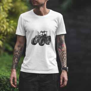 Tractor Illustration T-Shirt