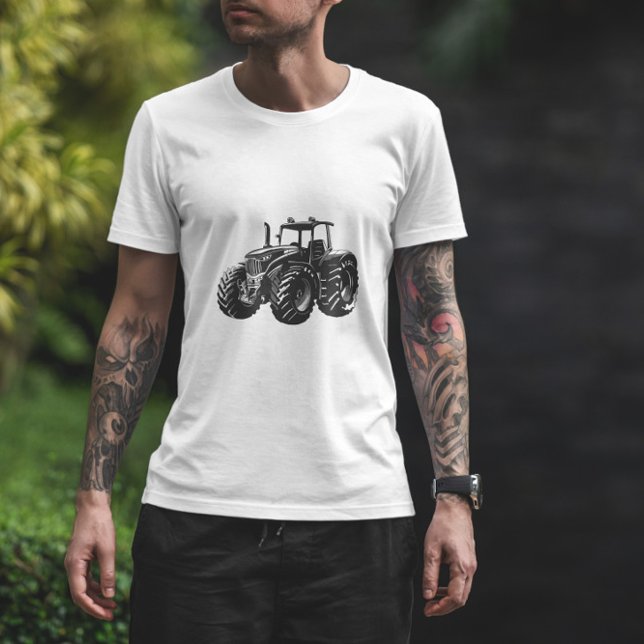 Tractor Illustration T-Shirt (Creator Uploaded)