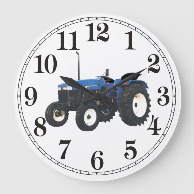 Tractor image for Acrylic Wall Clock (Front)