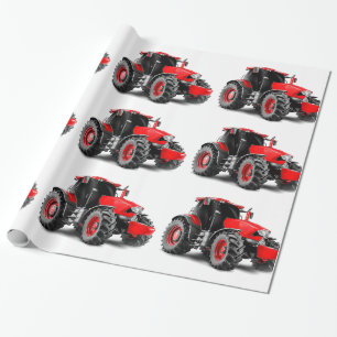 Tractor image for Glossy-Wrapping-Paper Wrapping Paper
