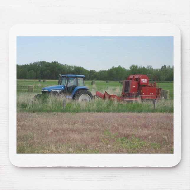 Tractor in the Field Mouse Mat (Front)
