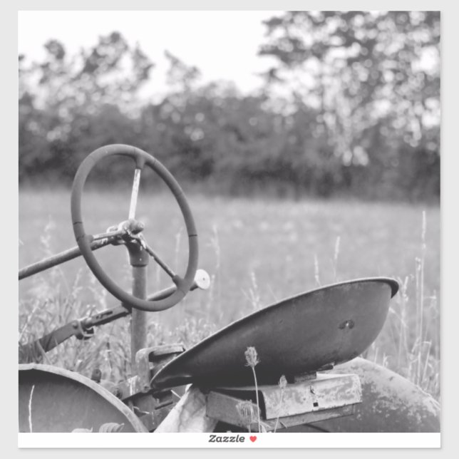 Tractor in the Long Grass (Sheet)