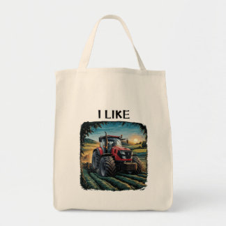 Tractor Love Tote Bag