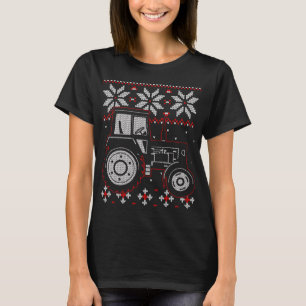 Tractor Lover Ugly Christmas sweater, Farmer Farmi T-Shirt