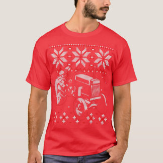 Tractor Lover Ugly Christmas Sweater, Farmer Farmi T-Shirt