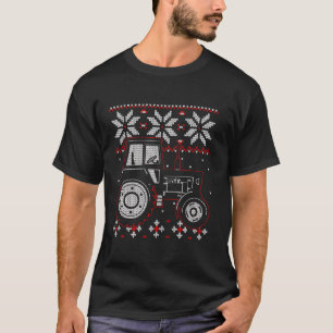 Tractor Lover Ugly Christmas sweater Farmer Farmin