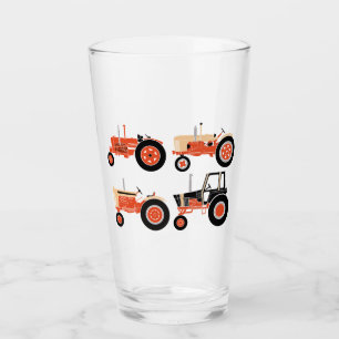 Tractor Mania Glass