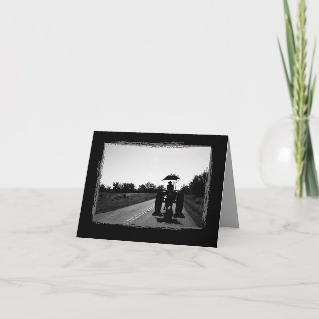 Tractor Memories Note Card (Front)