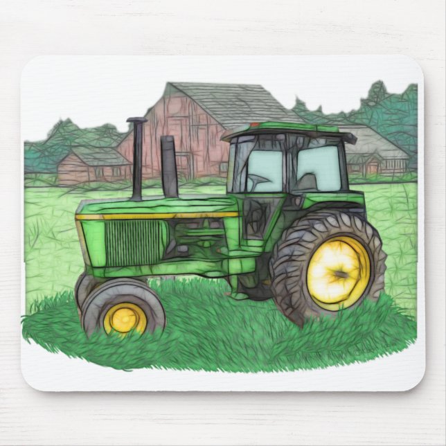 Tractor Mouse Mat (Front)