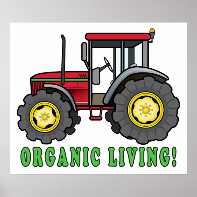 Tractor: Organic Living! Poster (Front)