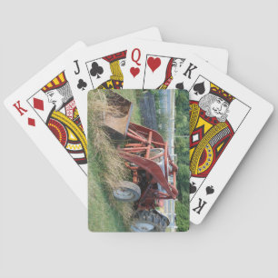 tractor playing cards