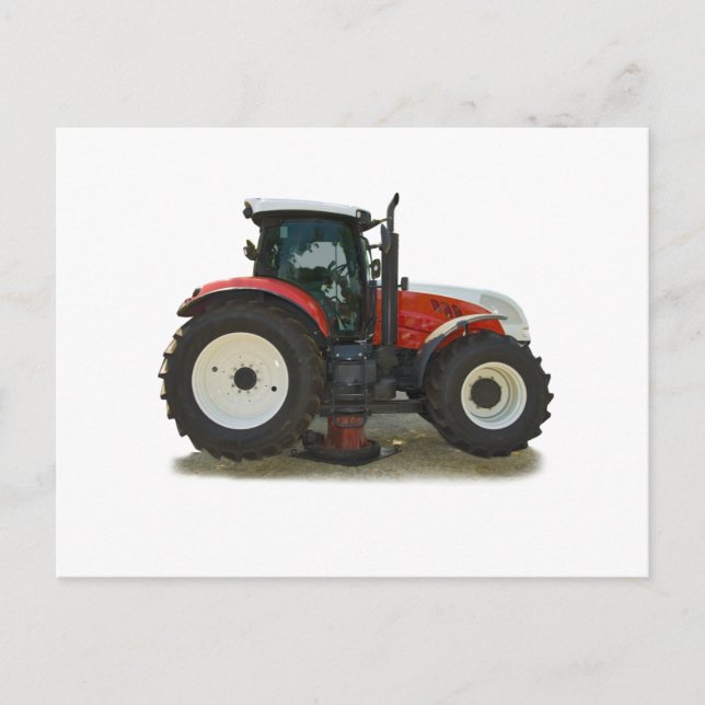 tractor postcard (Front)