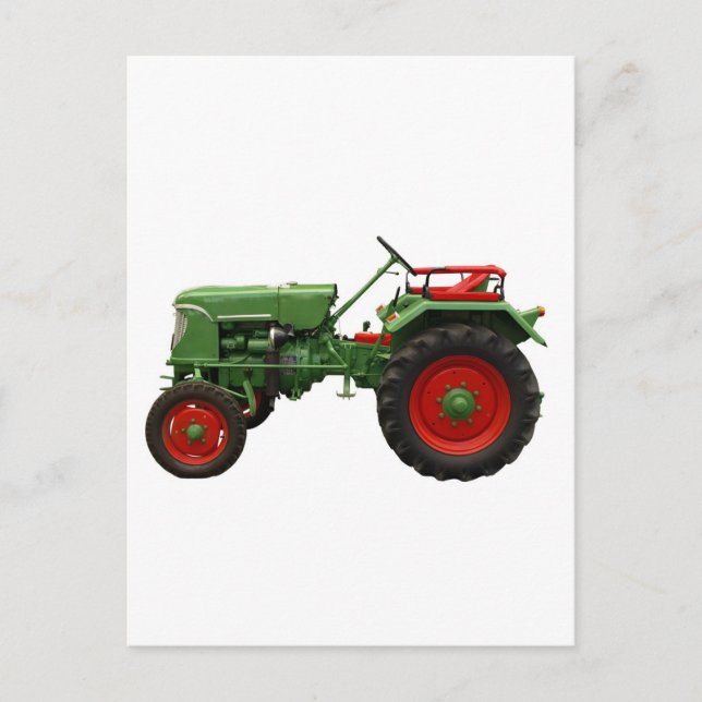 Tractor Postcard (Front)